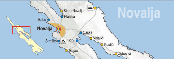 Apartmani Novalja, otok Pag, Hrvatska